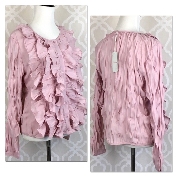 *CLEARANCE* Romantic Victorian Rose Ruffle Blouse - Picture 6 of 8